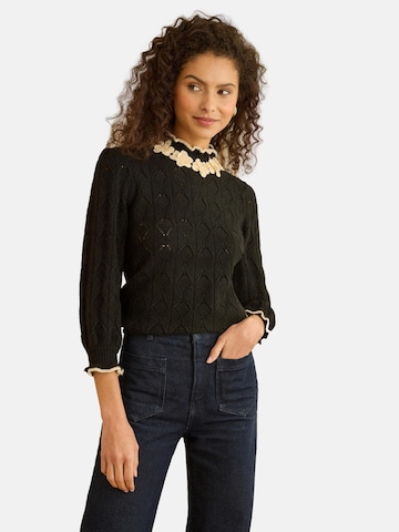 love & roses Свитер в Черный: спереди