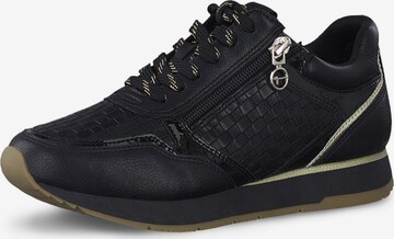 TAMARIS Sneakers laag in Zwart: voorkant