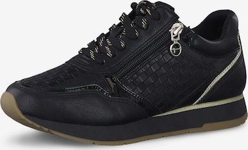 Tamaris - Zapatillas deportivas bajas en negro: frente