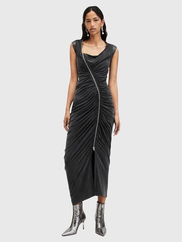 Abito di AllSaints in grigio: frontale