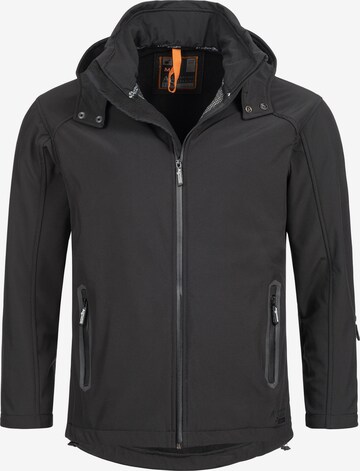 Alessandro Salvarini Performance Jacket in Black: front