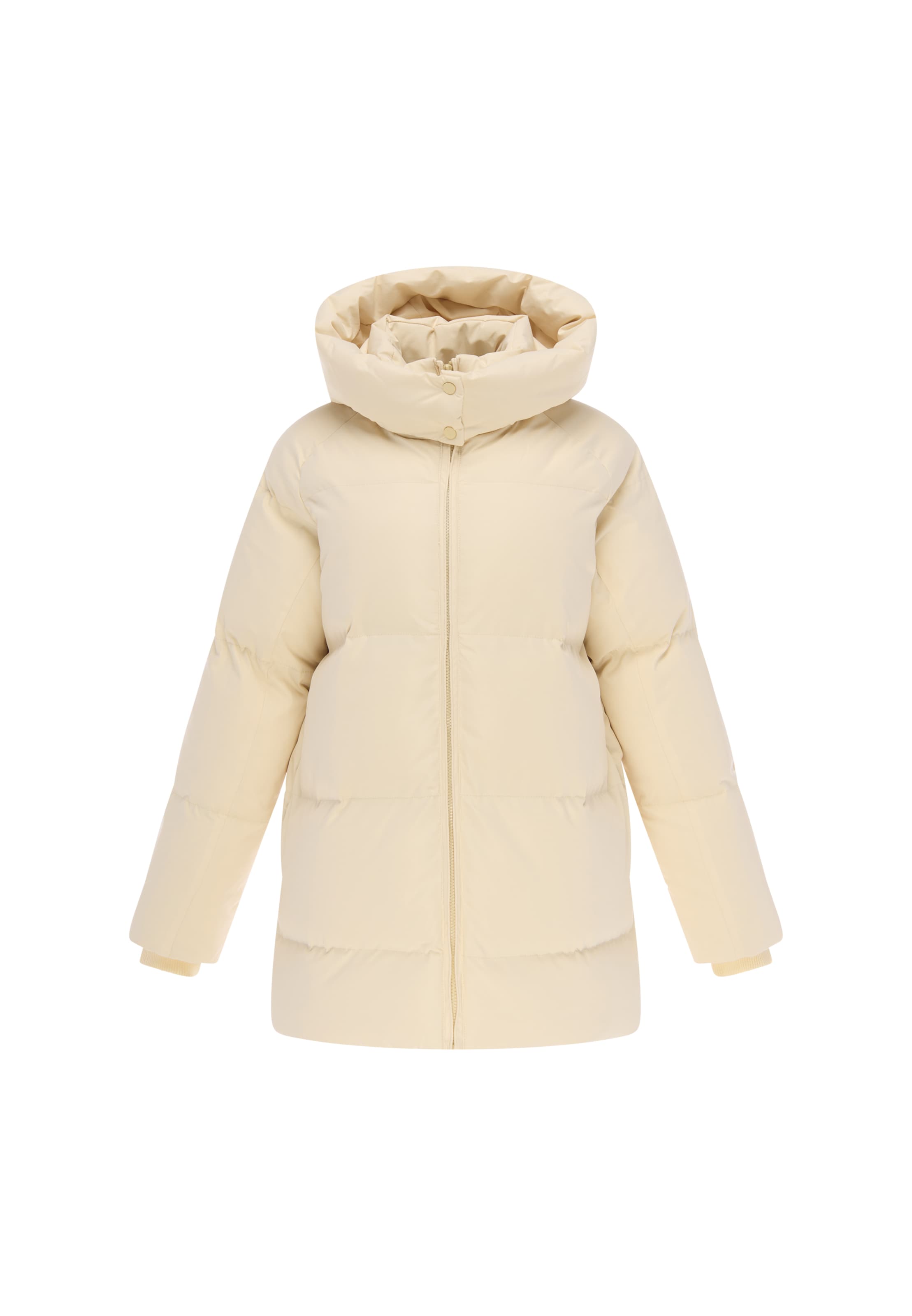 Usha - Casaco de inverno em bege: frente