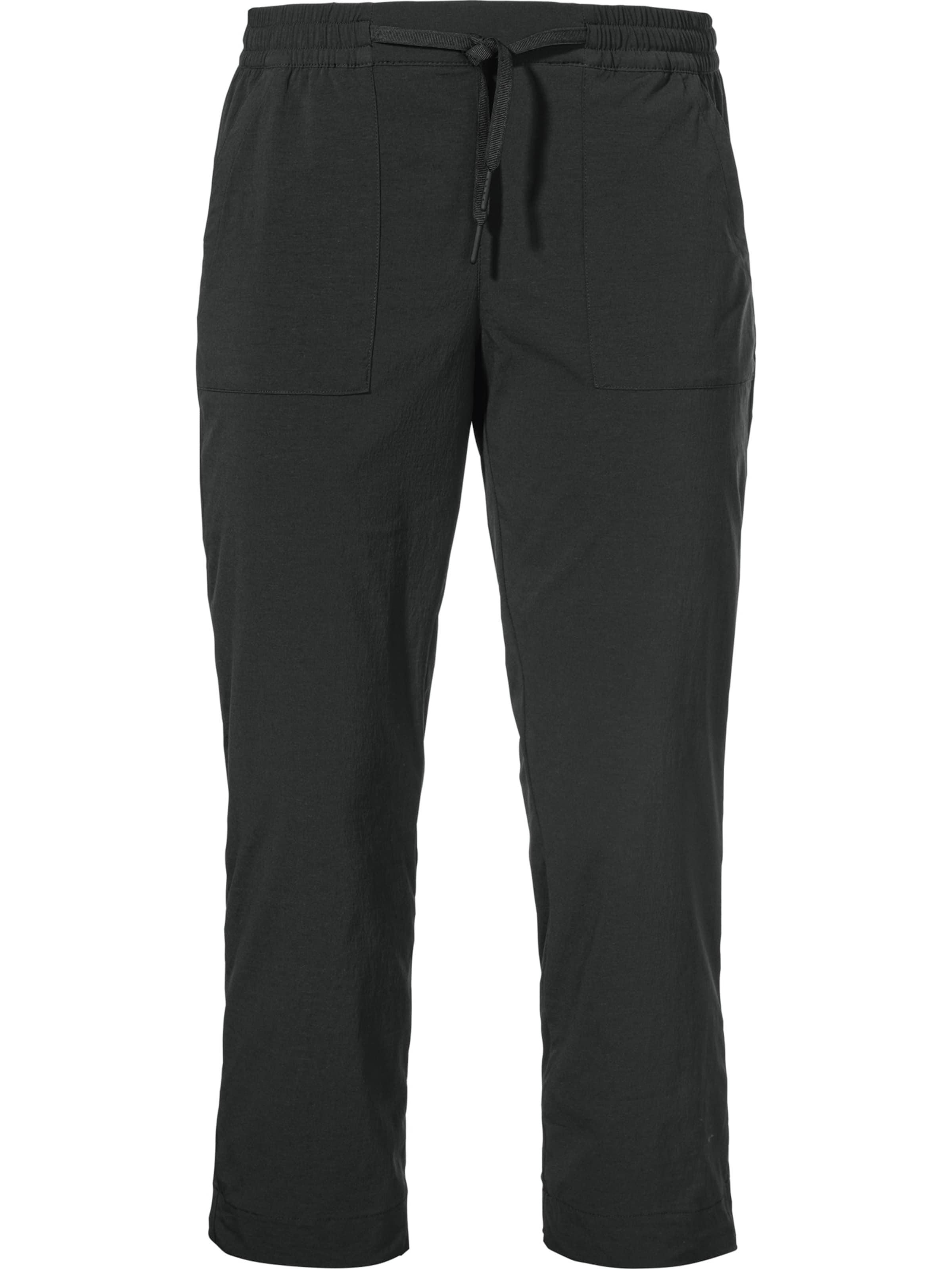 Schöffel Regular Funktionshose in Schwarz: Vorderseite