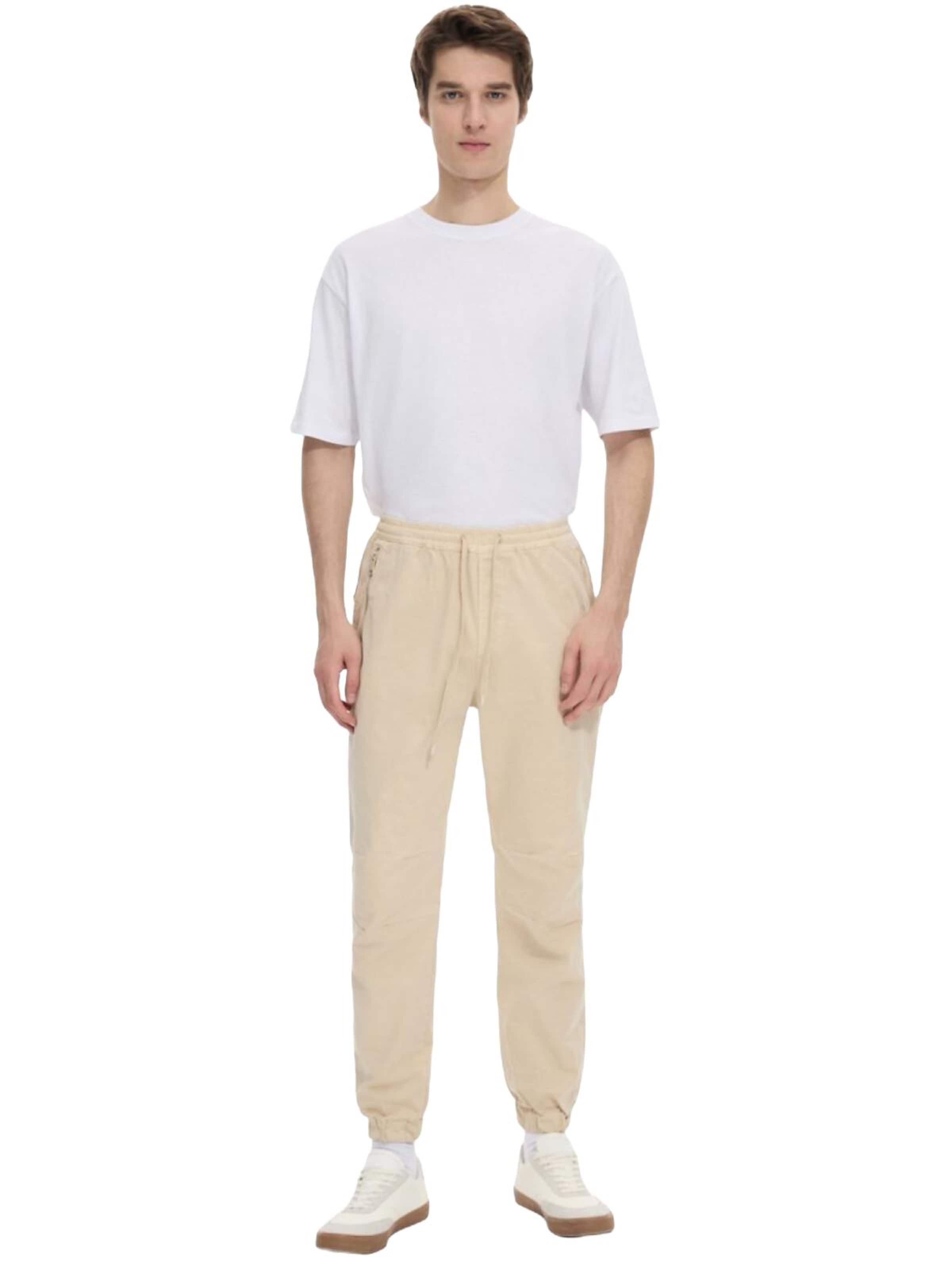 LTB Jeans Regular Jeans 'LTB Jeans Herren-Gabardinehose' in Beige: front
