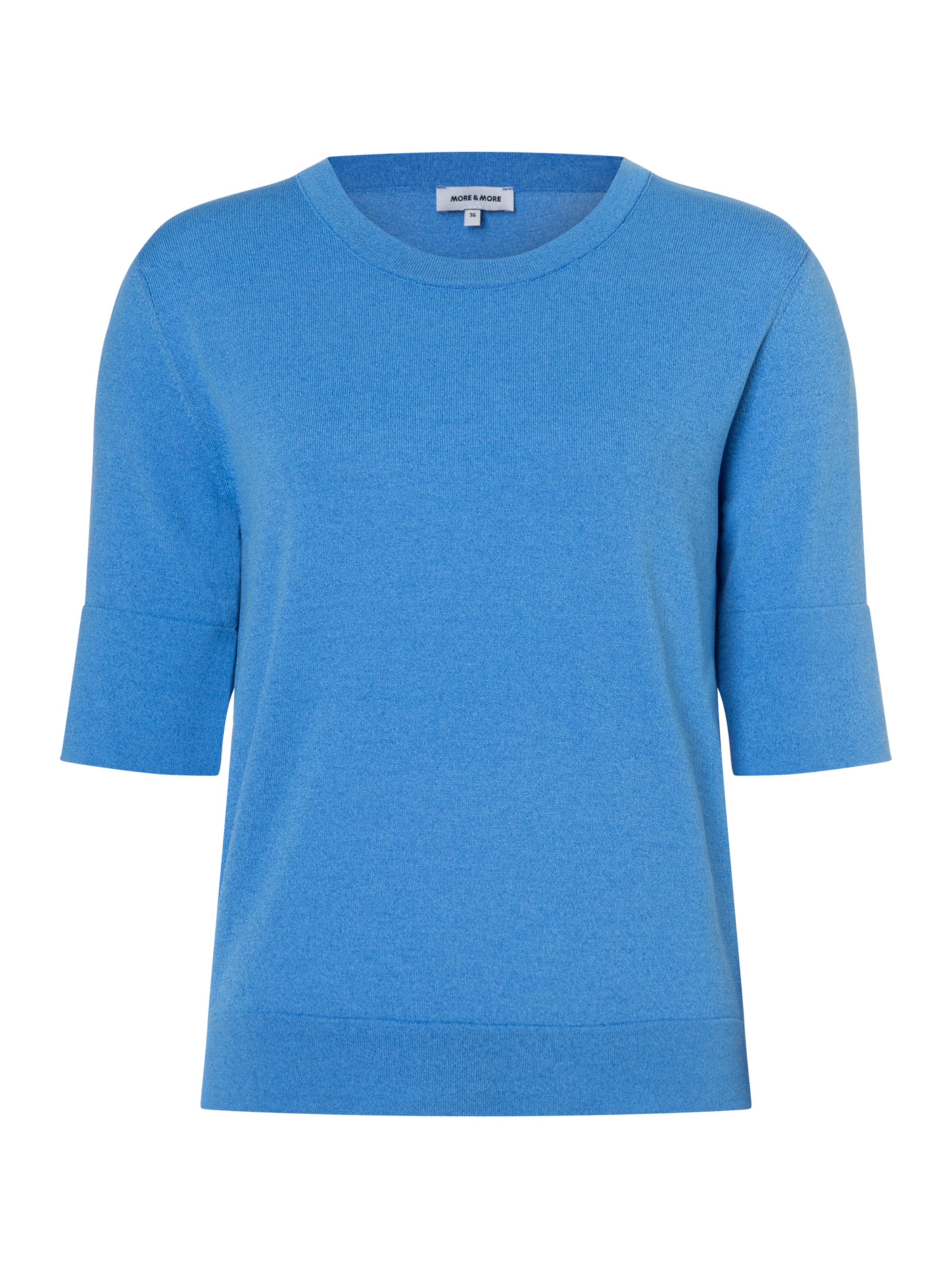 MORE & MORE Pullover in Blau: Vorderseite