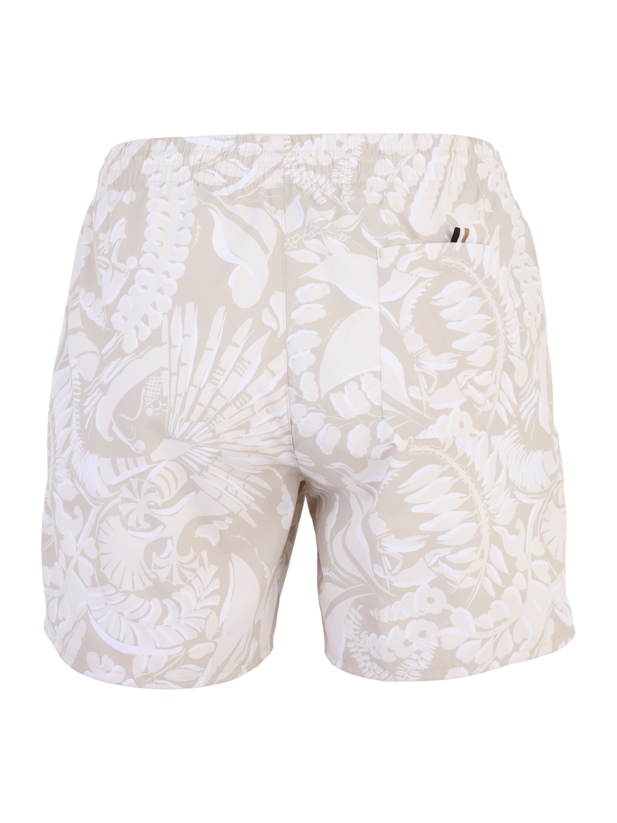 BOSS Board Shorts 'Piranha' in Beige