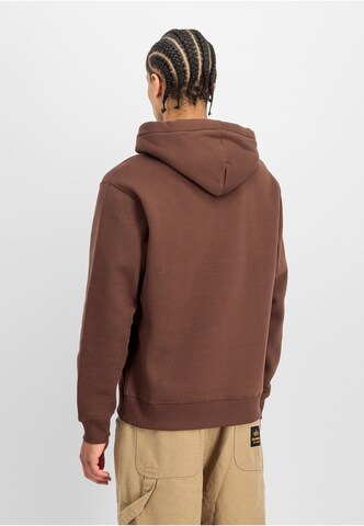 ALPHA INDUSTRIES - Sudadera 'Dtm' en marrón