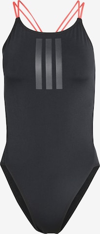 ADIDAS PERFORMANCE Bustier Urheilu-uimapuku 'Ripstream' värissä musta: etupuoli