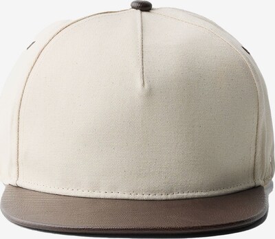 Cappello da baseball Bershka di colore écru / marrone, Visualizzazione prodotti