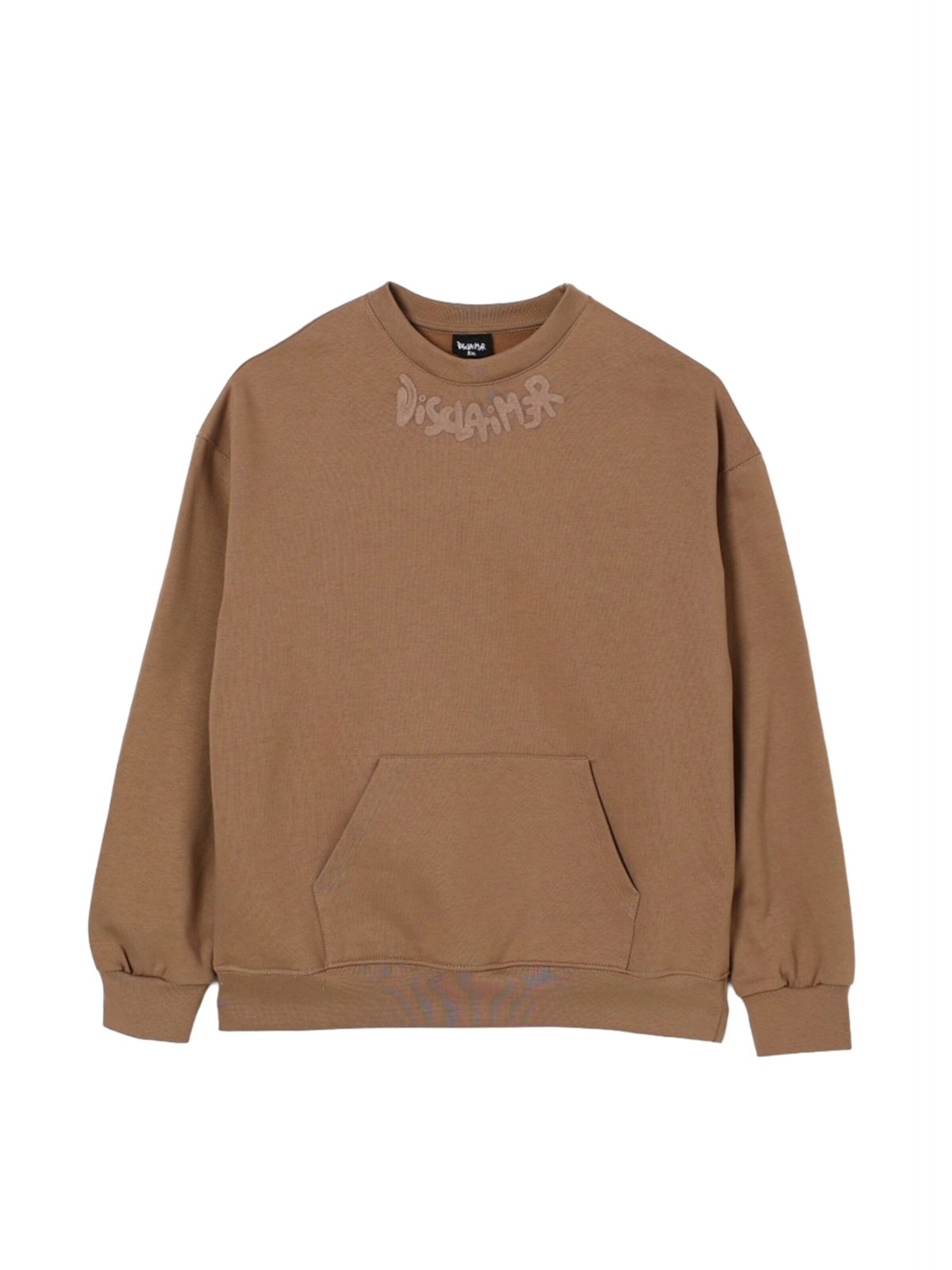 DISCLAIMER - Sudadera en marrón: frente