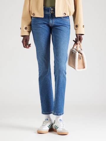 Pepe Jeans Úzky strih Džínsy 'VENUS' - Modrá: predná strana