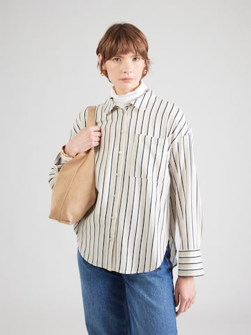 VERO MODA Blouse 'VMMYMILO' in Grey: front