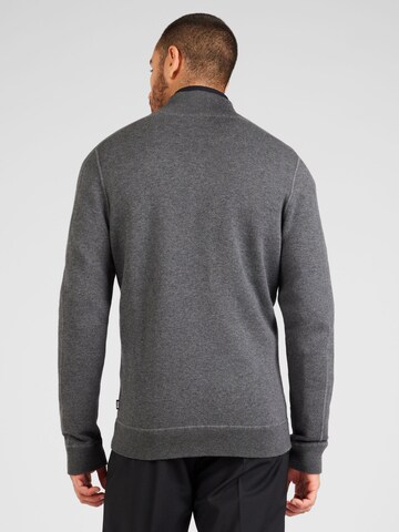 BOSS Black Knit Cardigan 'Mentolo 01' in Grey