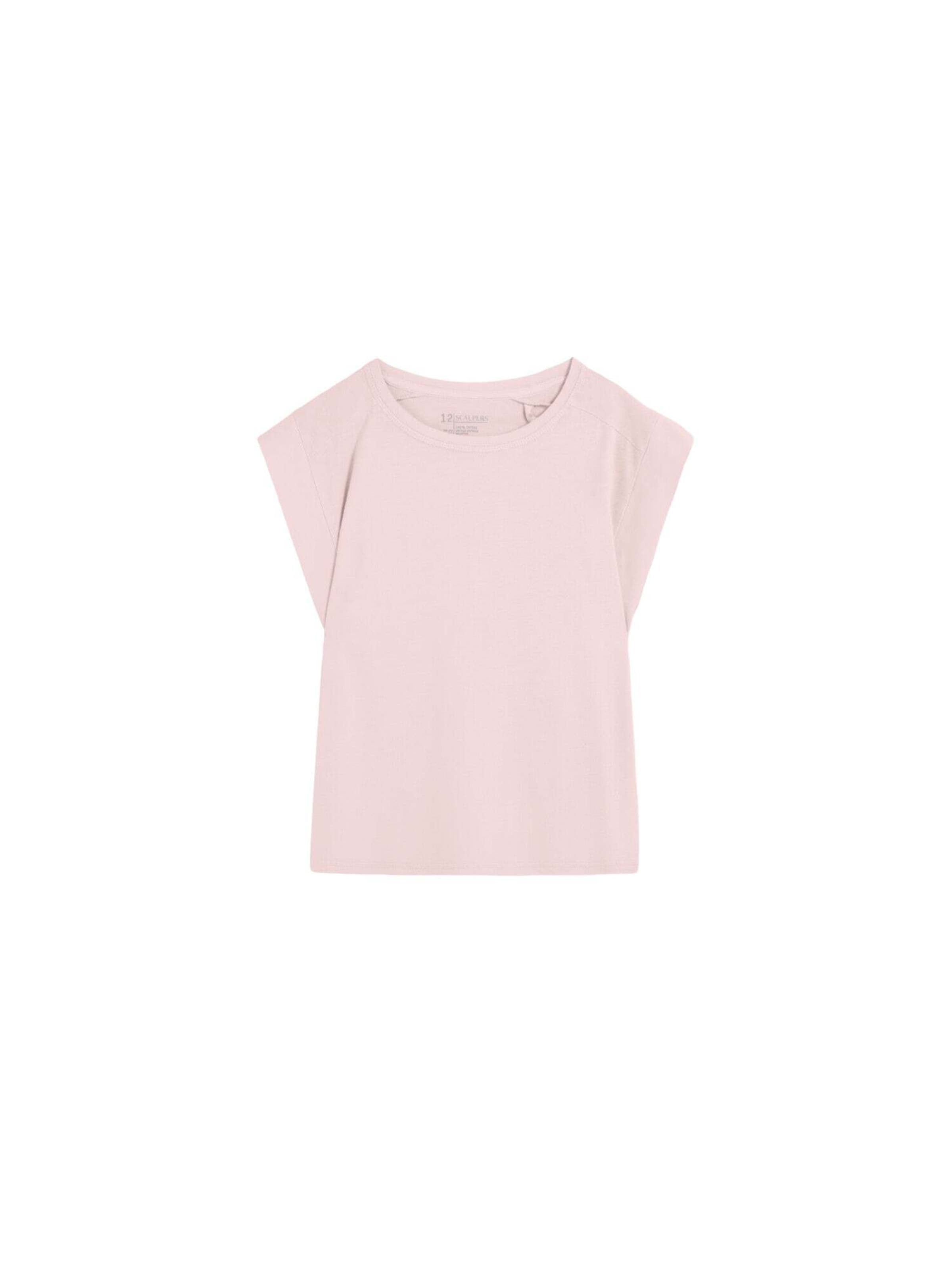 Scalpers Star Skull Tee Girls ' ' in Lila: Vorderseite