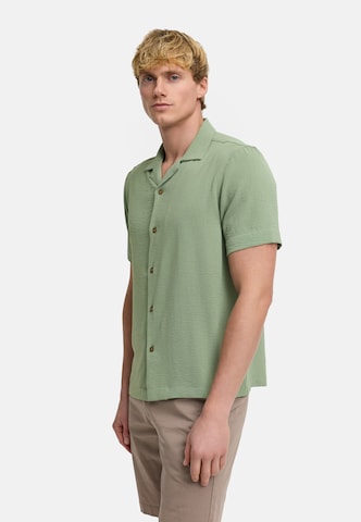 Kronstadt Regular fit Overhemd 'Fawn' in Groen