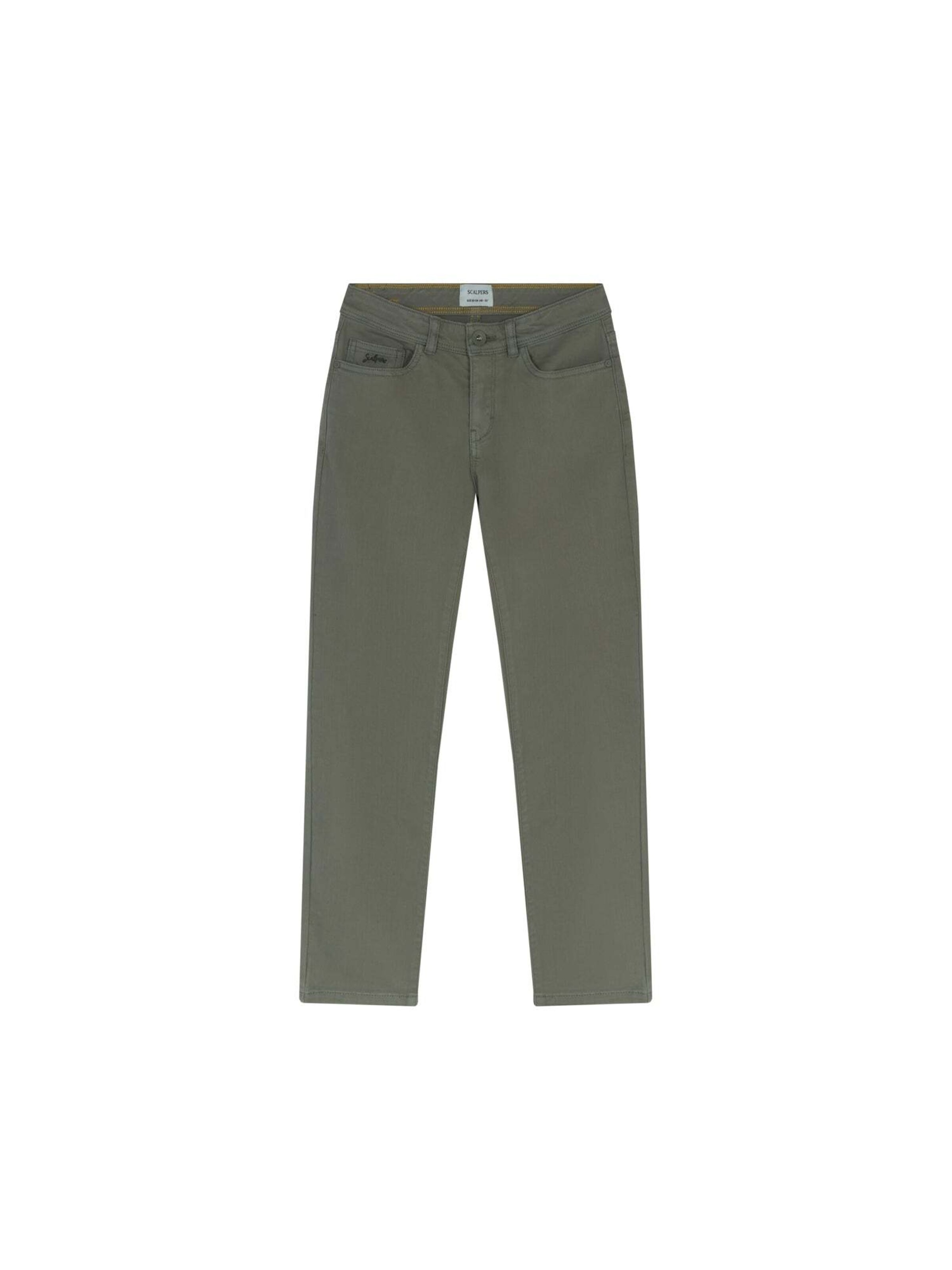 Scalpers Regular Hose in Grün: Vorderseite