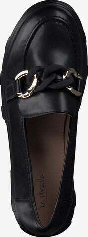 LA STRADA Moccasins in Black