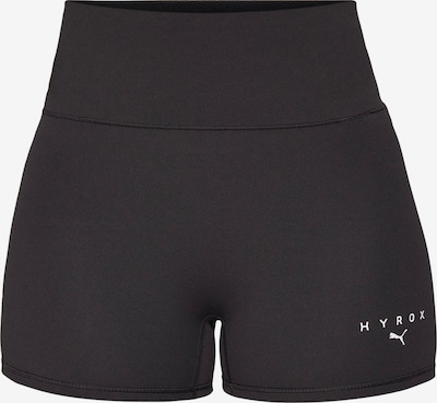 PUMA Urheiluhousut 'PUMA X HYROX SHAPELUXE 3' koossa XS värissä musta / valkoinen, Tuotenäkymä