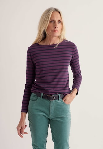 T-shirt 'Sailor' Seasalt Cornwall en violet : devant