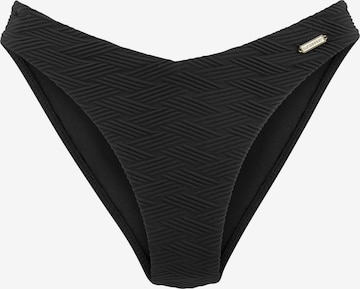 SUNSEEKER Bikini Bottoms in Black: front