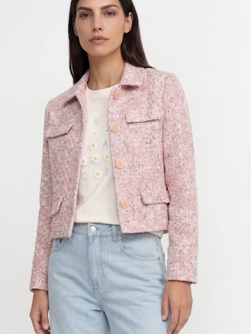 Rich & Royal Přechodná bunda – bílá: přední strana