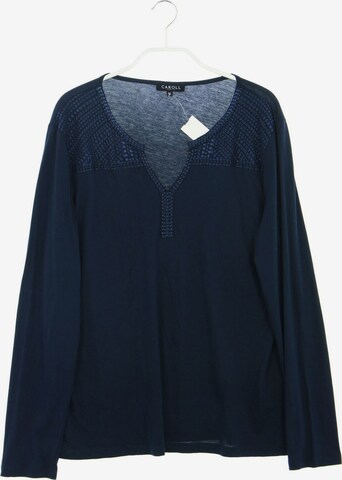 Caroll Longsleeve-Shirt XL in Blau: predná strana