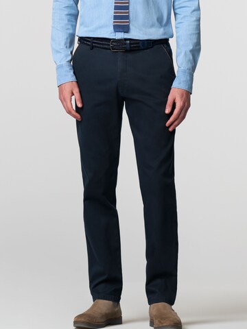Regular Pantalon chino 'New York' MEYER en bleu : devant