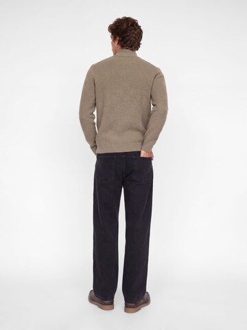 JACK & JONES Sweater 'Wesley' in Brown