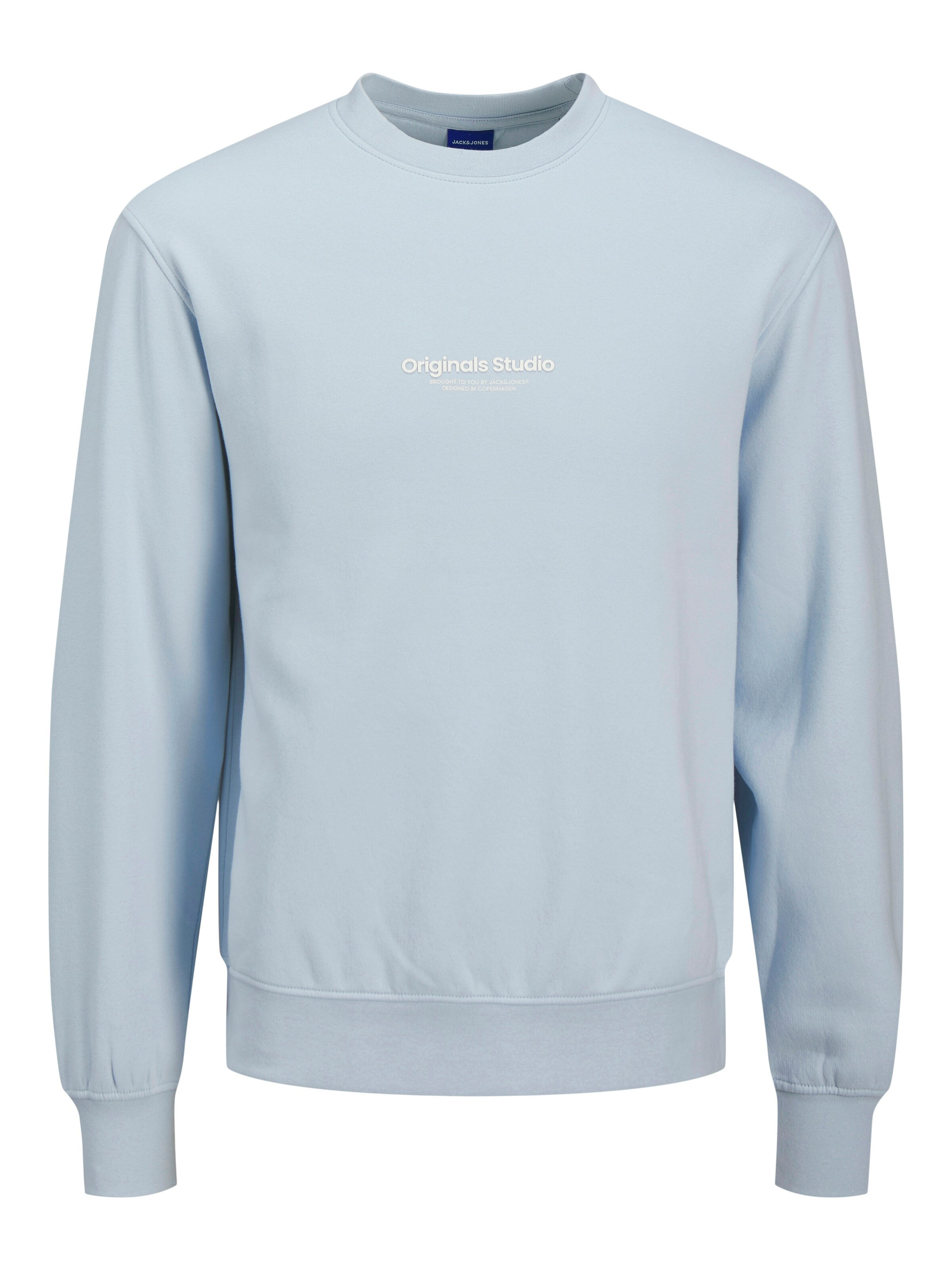 JACK & JONES Sweatshirt 'JORVesterbro' in Blauw: voorkant