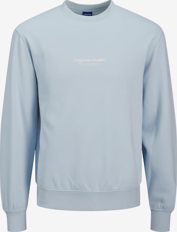 JACK & JONES Sweatshirt 'JORVesterbro' in Blauw: voorkant