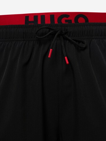 HUGO Kopalne hlače 'Flex ' | črna barva