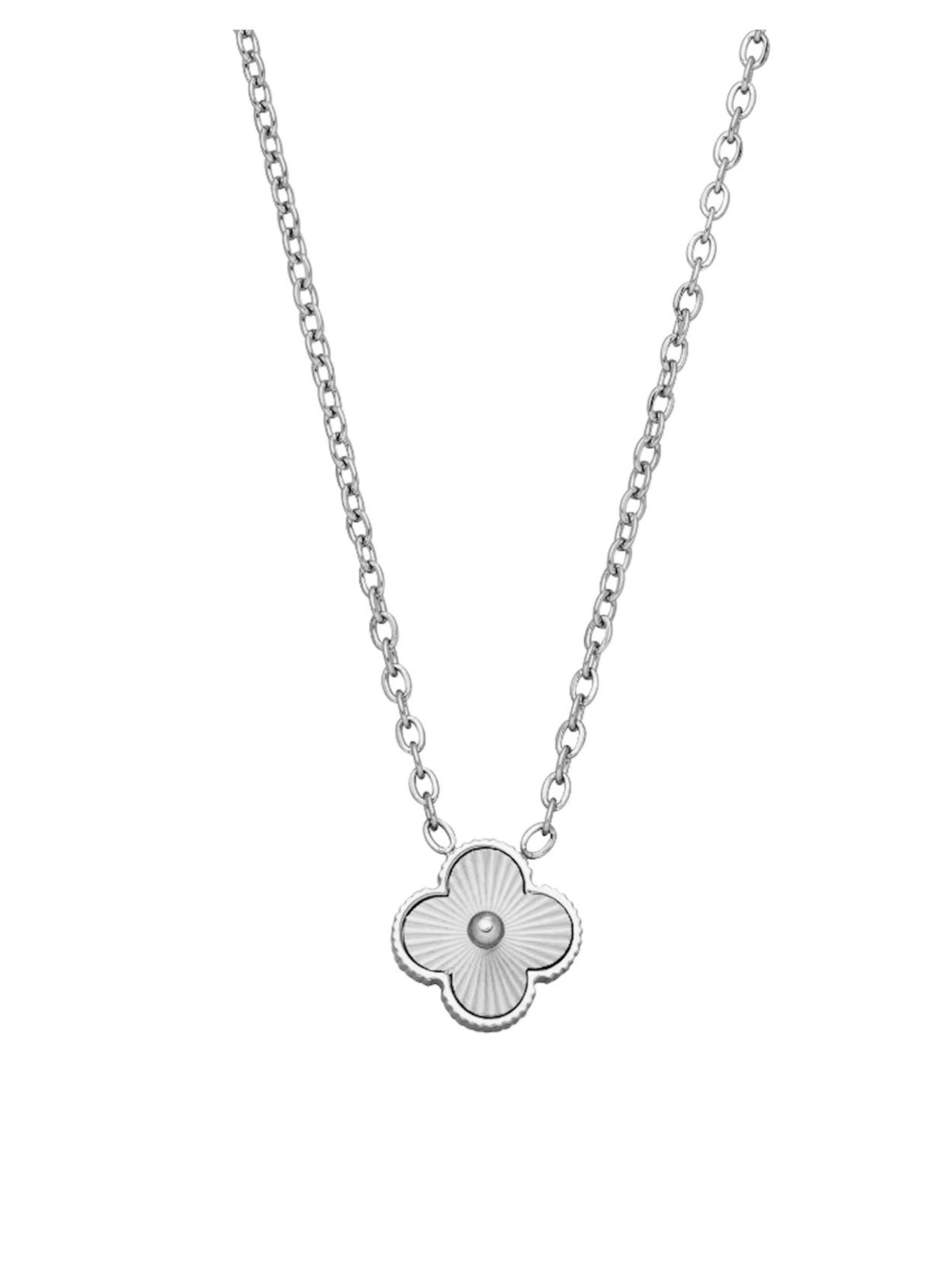 Cala Rose Kette 'CLOVER GRACE' in Silber