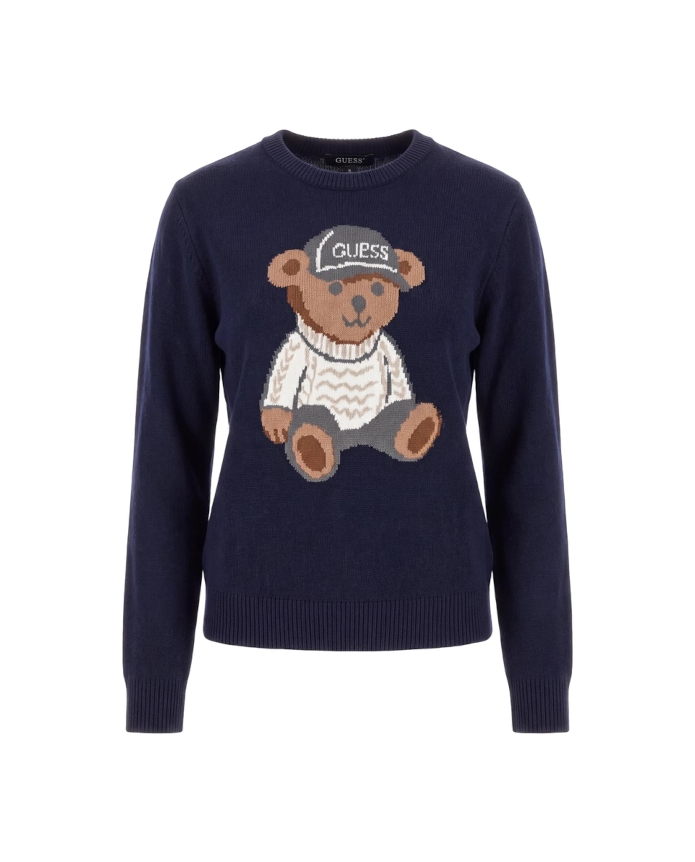 GUESS Pulover v velikosti XS  | mornarska / kapučino / siva / naravno bela barva, Prikaz izdelka