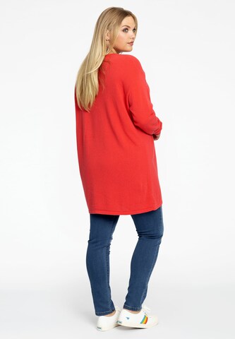 Yoek Sweater in Red