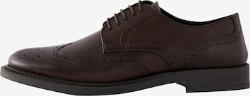 Next Nauhakengät värissä ruskea: etupuoli