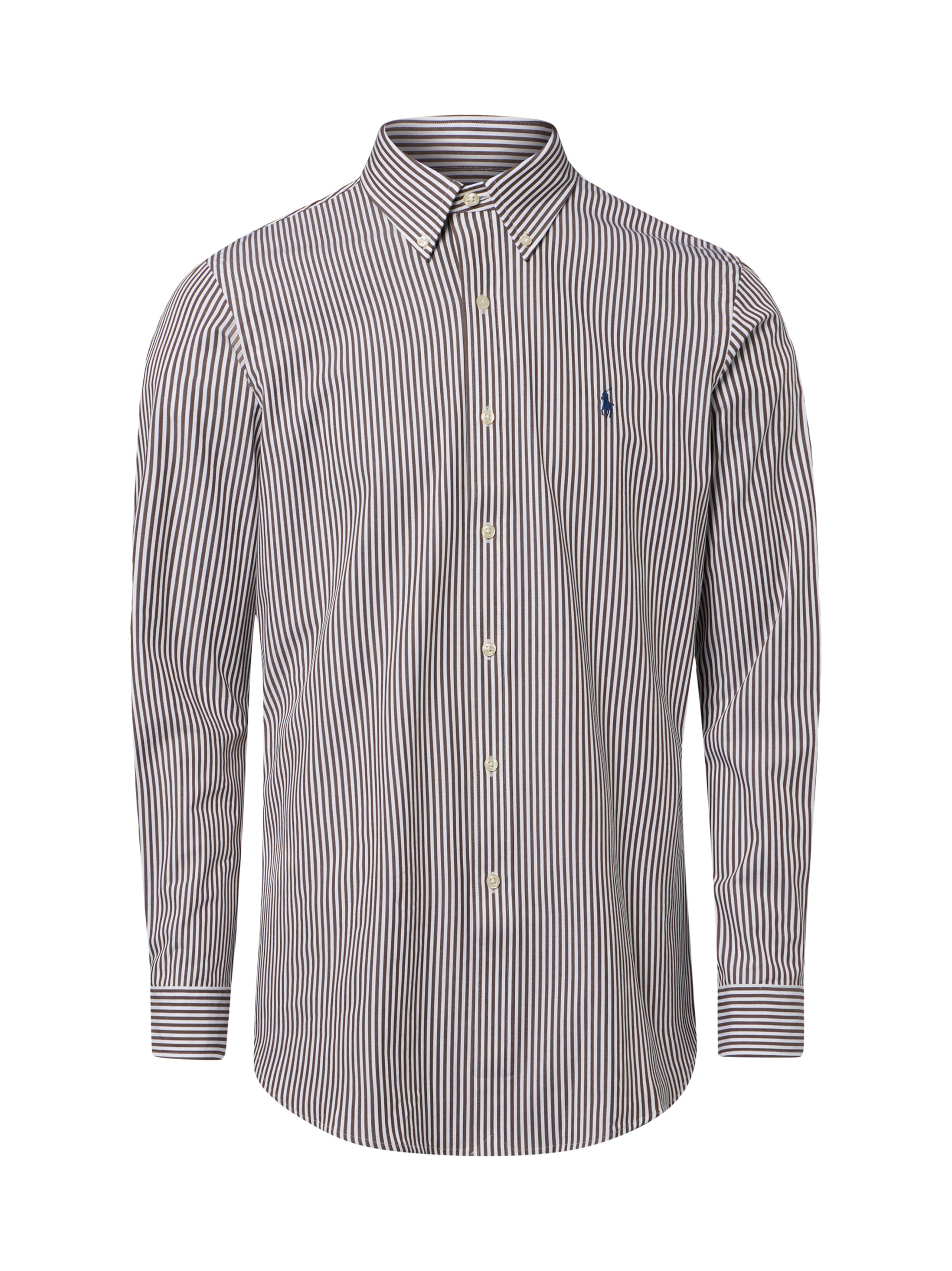 Polo Ralph Lauren Business Shirt in Brown: front