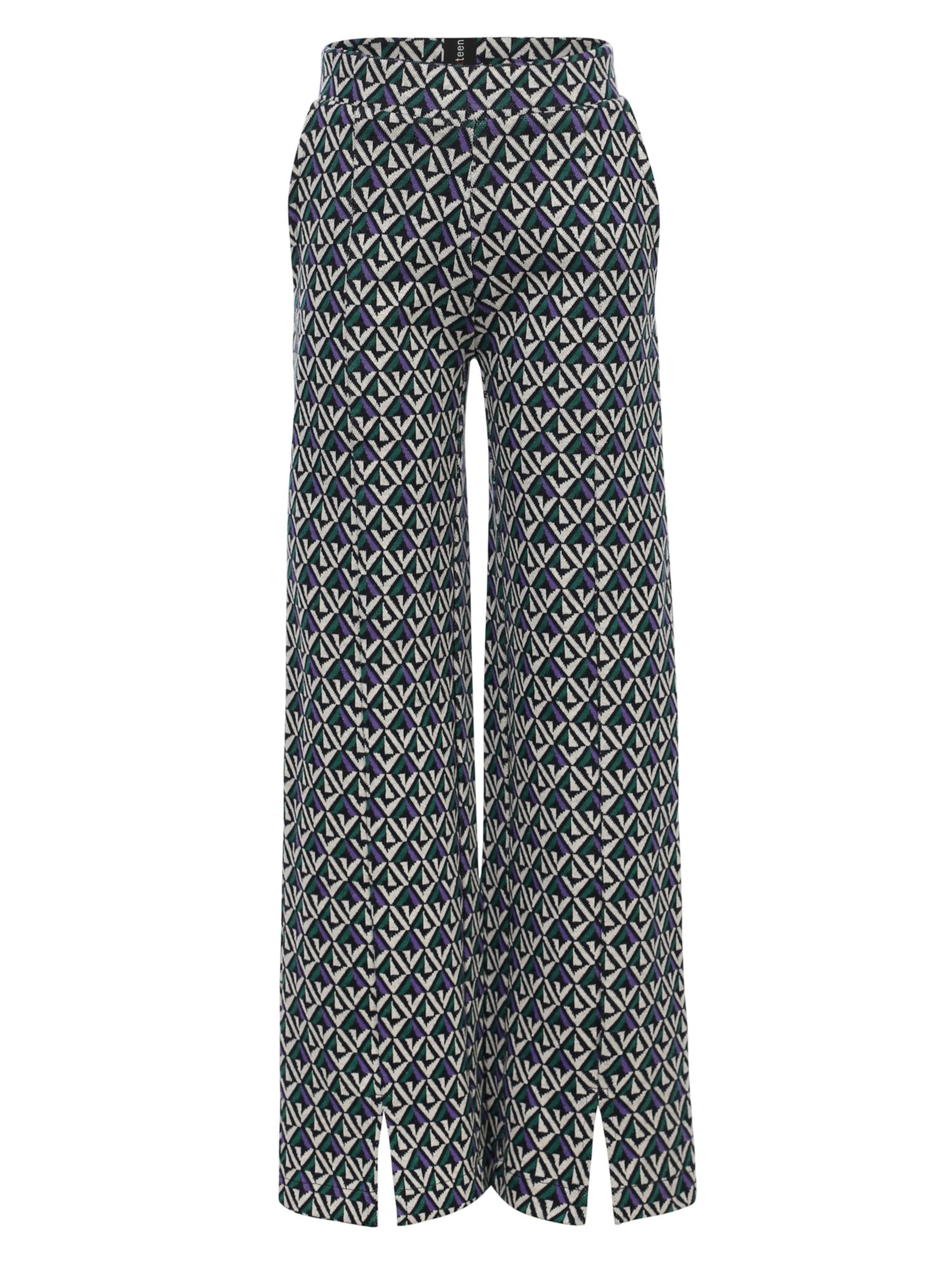 Wide Leg Pantalon Looxs Revolution en mélange de couleurs : devant