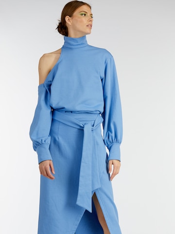 KAN Sweater 'CALCEDONIA' in Blue: front