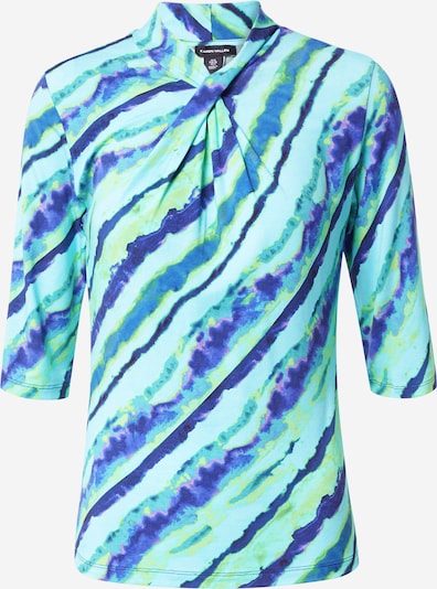 Karen Millen Shirt in marine / hellblau / jade, Produktansicht