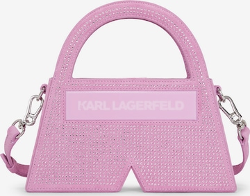 Poșete de la Karl Lagerfeld pe roz: față