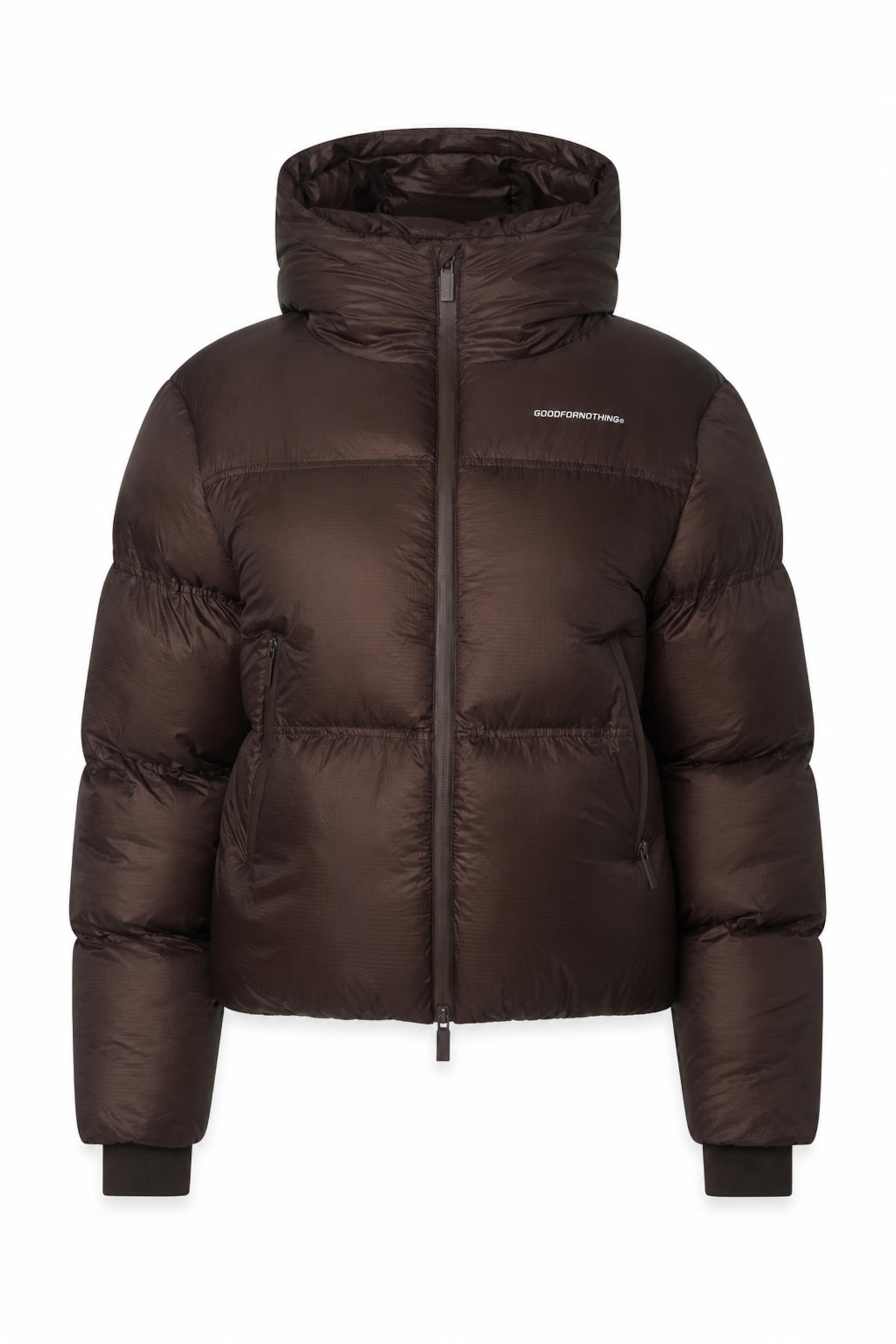 Good For Nothing Veste d’hiver en L en marron, Vue avec produit