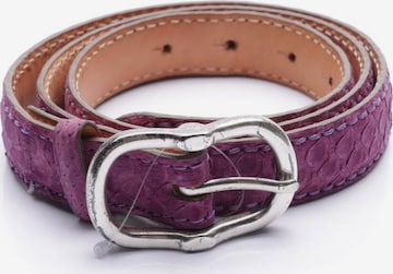 Reptile's House Belt in L in Purple: front