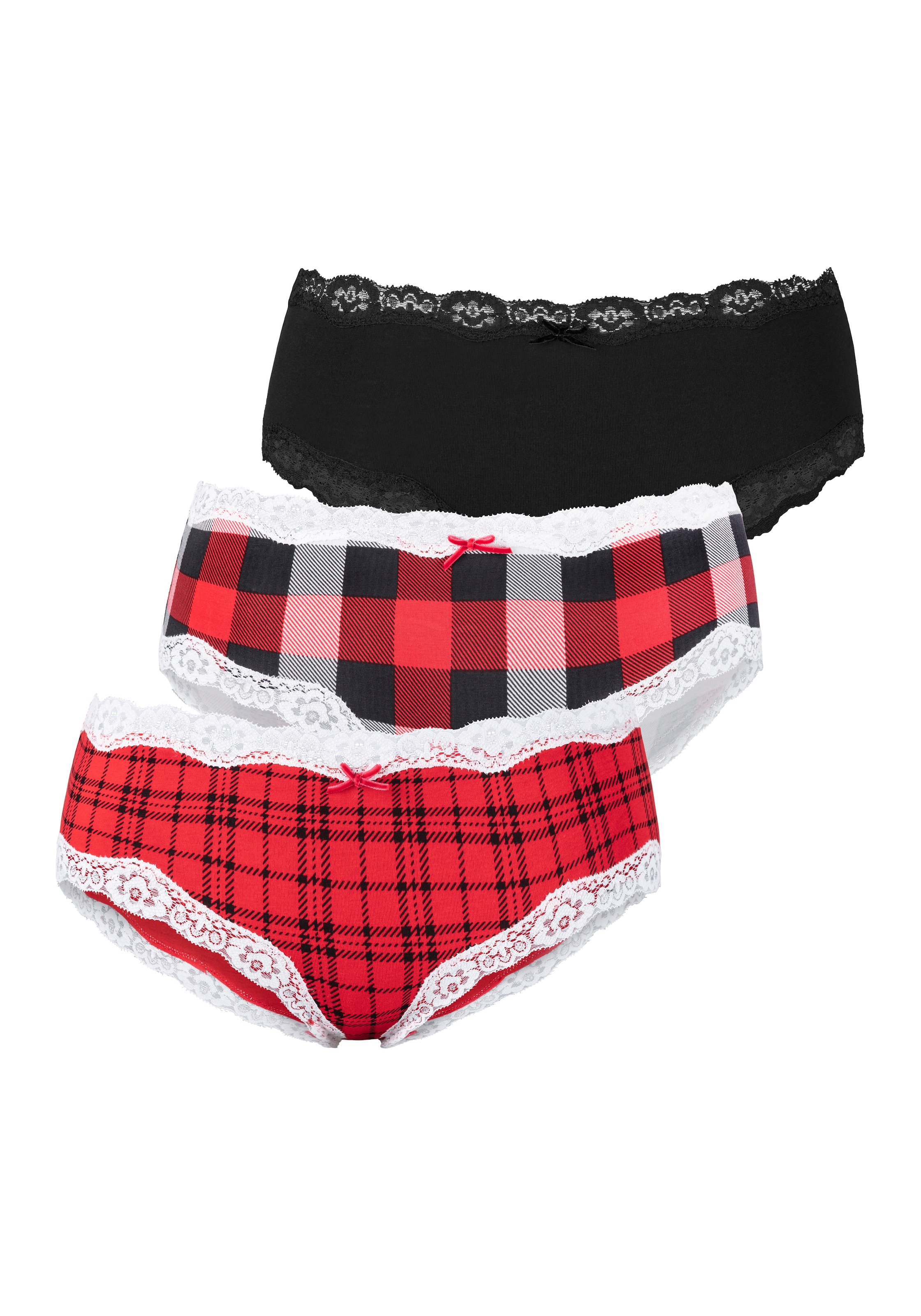 LASCANA Σλιπ σε κόκκινο