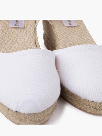 Sandales Pisamonas en blanc
