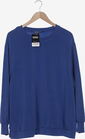SAMOON Sweatshirt & Zip-Up Hoodie in 6XL in Blue: front