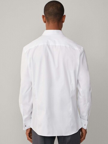 Hackett London Regular fit Zakelijk overhemd 'Pinpoint Dс' in Wit