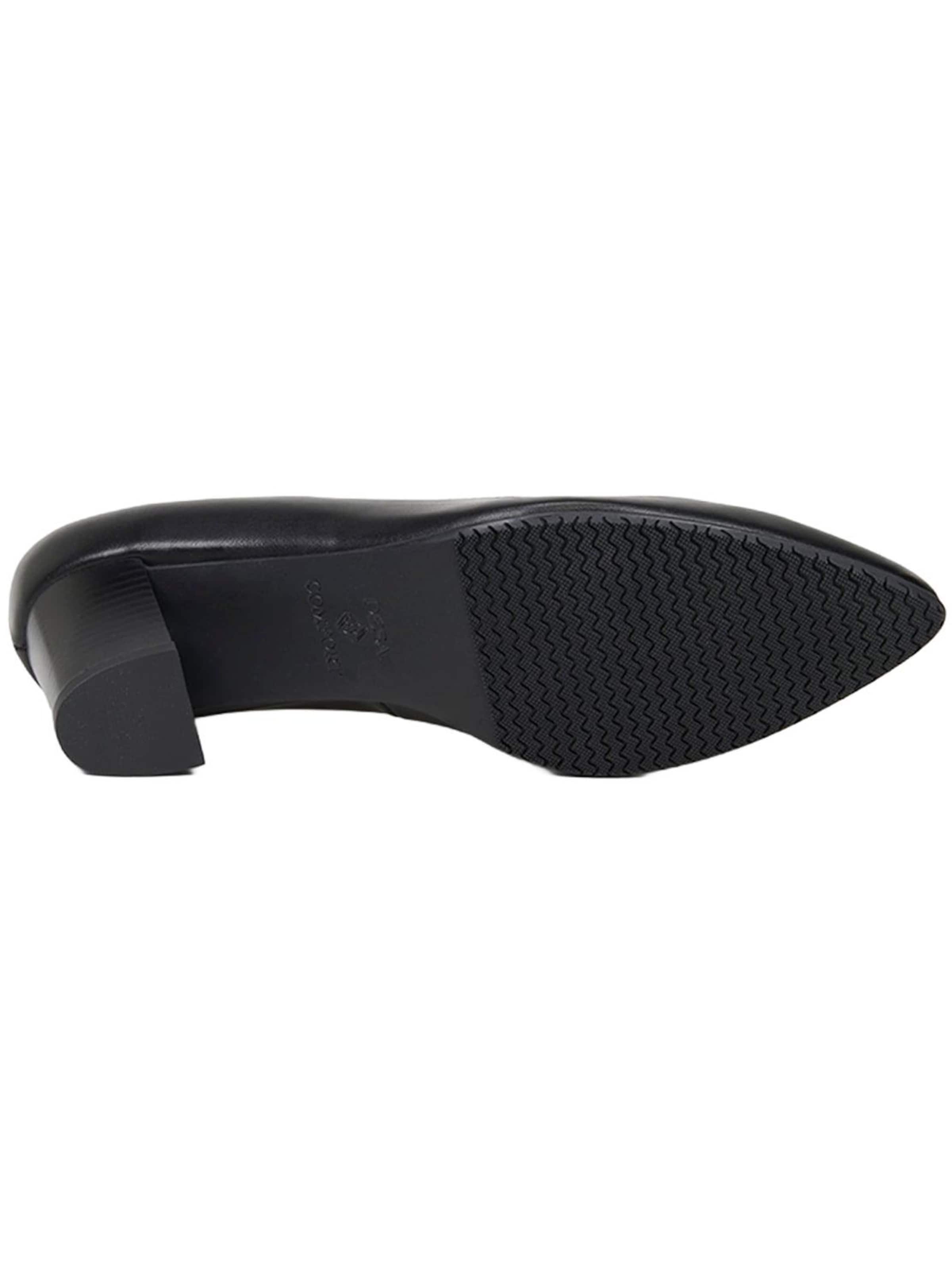 Desa Slingback pumps 'Pumpen mit Blockabsatz' in Black