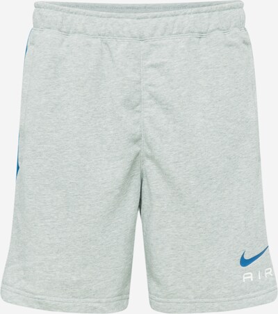 Nike Sportswear Hlače 'AIR' u plava / siva melange / bijela, Pregled proizvoda