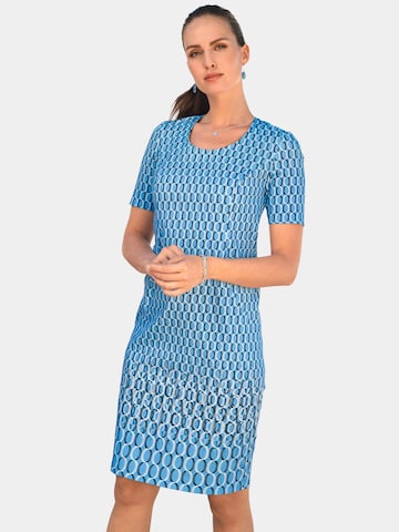 Goldner Kleid in Blau: predná strana