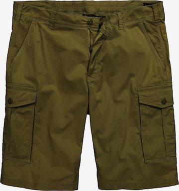 Men Plus Bermuda in Grün: Vorderseite